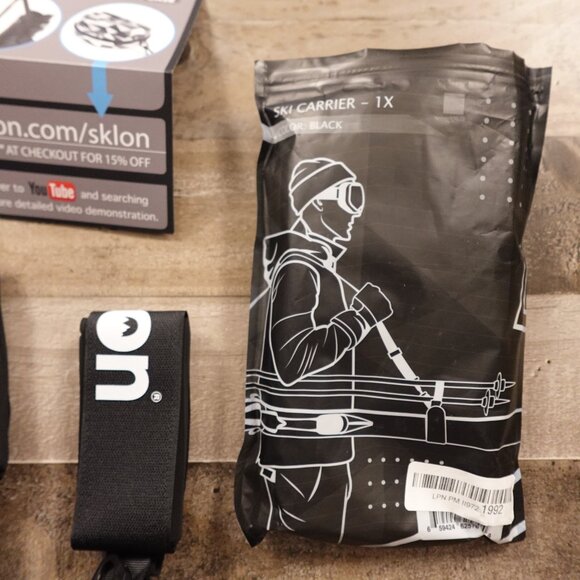 Sklon Ski Carrier Strap System - Black, New - Picture 4 of 4